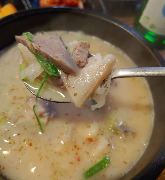 순대국밥 머릿고기